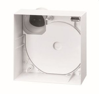 Ventilatorgehäuse für innenliegende Bäder und Küchen