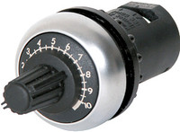 Potenziometer für Befehlsgeräte