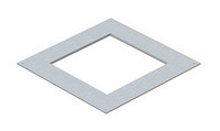 Montagedeckel für Zugdose