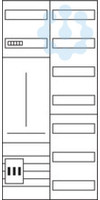 Zähler-Komplettschrank