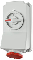 CEE-Steckdose abschaltbar, abgesichert (IEC 60309)