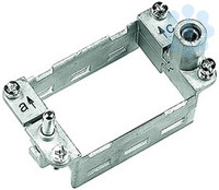 Befestigungselement für Industriesteckverbinder
